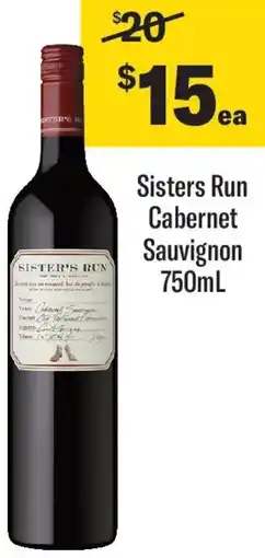 Coles Sisters Run Cabernet Sauvignon offer