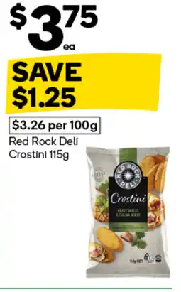 Woolworths Red Rock Deli Crostini offer