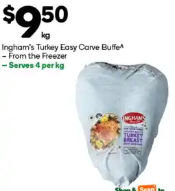 Woolworths Ingham's turkey easy carve buffe offer