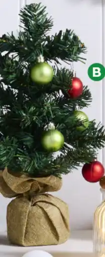 Woolworths Christmas tree tabletop offer