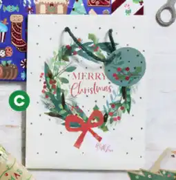 Woolworths Christmas bag medium offer