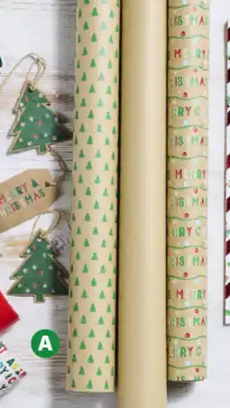 Woolworths Christmas wrap kit offer