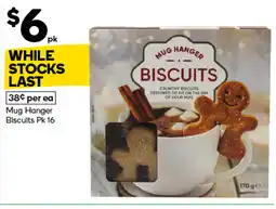 Woolworths Mug Hanger Biscuits offer