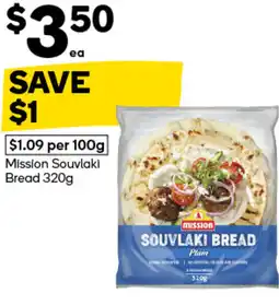 Woolworths Mission souvlaki bread offer