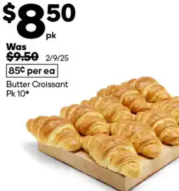 Woolworths Butter croissant offer