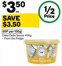 Woolworths Casa della sauce offer