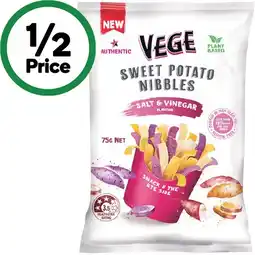 Woolworths Vege Chips, Nibbles or Straws 75g – From the Health Food Aisle offer