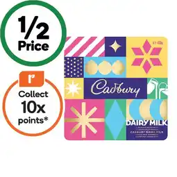 Woolworths Cadbury Chocolate Tin 430g offer