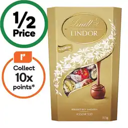 Woolworths Lindt Lindor Cornet 327-333g offer
