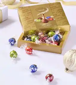 Coles Lindt Lindor Assorted Gift Box 148g offer
