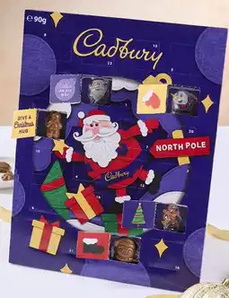 Coles Cadbury Dairy Milk Advent Calendar 90g offer