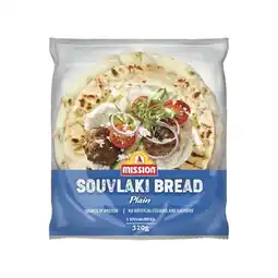 Woolworths Mission Souvlaki Bread 320g offer