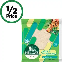 Woolworths Helga’s Plus Protein or Lower Calorie Wrap Varieties Pk 6 offer
