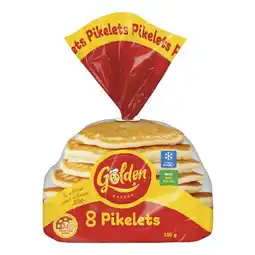 Woolworths Golden Pikelets Pk 8 offer