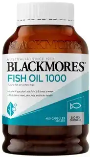 Coles Blackmores Fish Oil 1000mg Capsules 400 Pack offer