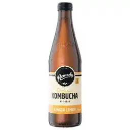 Woolworths Remedy Kombucha 330ml offer