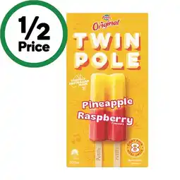 Woolworths Peters Twin Pole 544-590ml Pk 8 offer