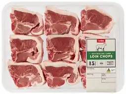 Coles Coles Australian Lamb Loin Chops offer