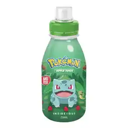 Woolworths Inside Out Pokemon Juice Pop Tops 250ml offer