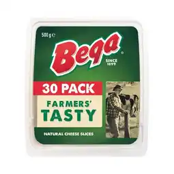 Woolworths Bega Cheese Slices 500g offer