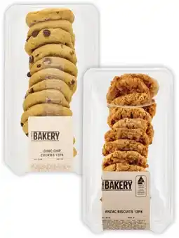 Coles Coles Bakery Cookies or Biscuits 12 Pack offer