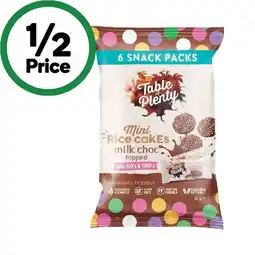 Woolworths Table of Plenty Mini Rice Cakes 84-102g Pk 6 – From the Health Food Aisle offer