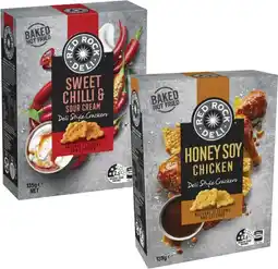 Coles Red Rock Deli Style Crackers 135g offer