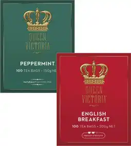 Coles Queen Victoria Tea Bags 100 Pack offer