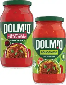 Coles Dolmio Pasta Sauce 490g-500g offer