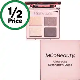 Woolworths MCoBeauty Ultra-Luxe Eyeshadow Quad 3.6g offer