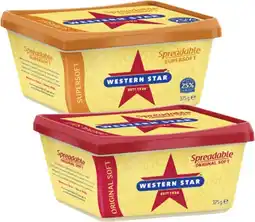 Coles Western Star Spreadable Blend 375g offer