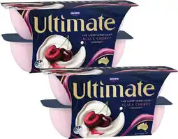 Coles Danone Ultimate Yoghurt 4x115g offer