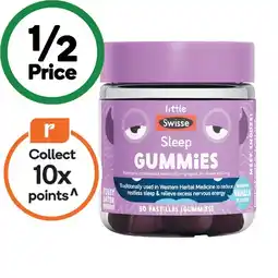 Woolworths Little Swisse Sleep Gummies Pk 50 offer