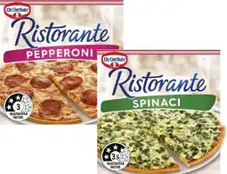 Coles Dr. Oetker Ristorante Pizza 310g-390g offer