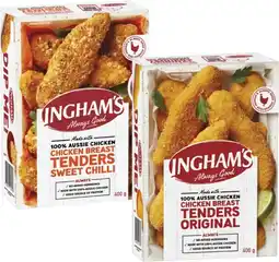 Coles Ingham's Crumbed Chicken Tenders 400g offer