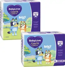 Coles BabyLove Cosifit Jumbo Nappies 48 Pack-84 Pack offer