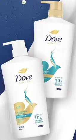 Coles Dove Shampoo or Conditioner 850mL offer
