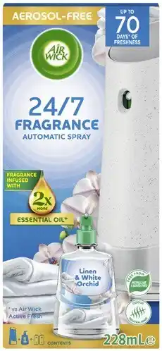 Coles Air Wick Aerosol Free Automatic Spray + Refill 1 Pack offer