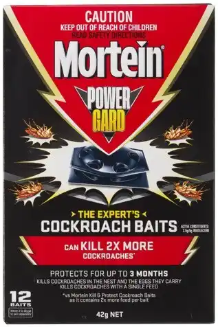 Coles Mortein PowerGard Cockroach Baits 12 Pack offer