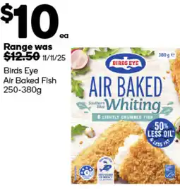 Woolworths Birds eye air baked fish offer