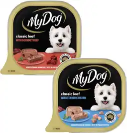 Coles My Dog Dog Food Tray 100g offer