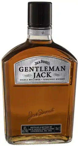 Coles Jack Daniels Gentleman Jack Tennessee Whiskey 700mL offer