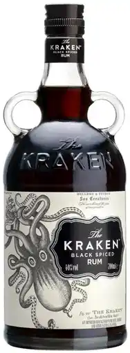 Coles The Kraken Spiced Rum 700mL offer