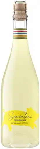 Coles Squealini Zesty Lemon Spritz 750mL offer