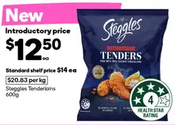 Woolworths Steggles tenderloins offer