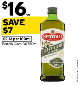 Woolworths Bertolli olive oil offer