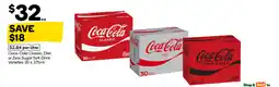 Woolworths Coca-cola classic, diet or zero sugar soft drink varieties offer