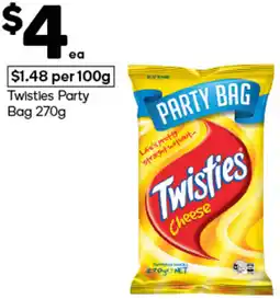 Woolworths Twistles Party Bag offer
