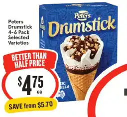 IGA Peters Drumstick Selected Varieties offer