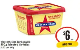 IGA Western Star Spreadable Selected Varieties offer